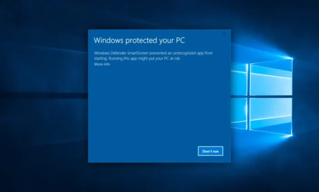 Cara Mematikan Windows Protected Your PC