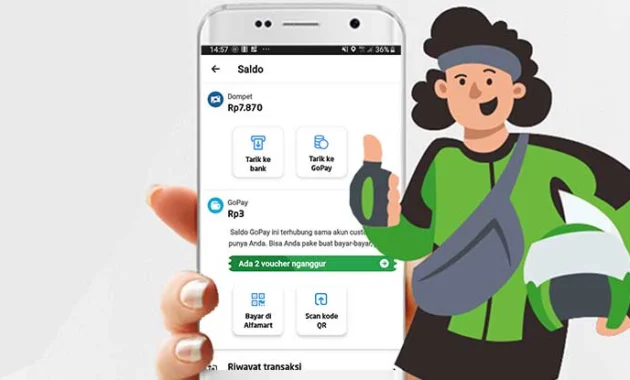 Metode Top Up Saldo Driver Gojek