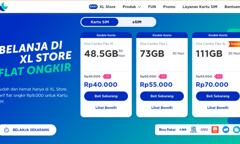 Cara Ambil Bonus Kuota XL Lewat SMS