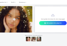 Cara Edit Foto Buram jadi Jelas Online