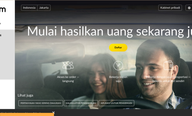 Cara Top Up Maxim Driver